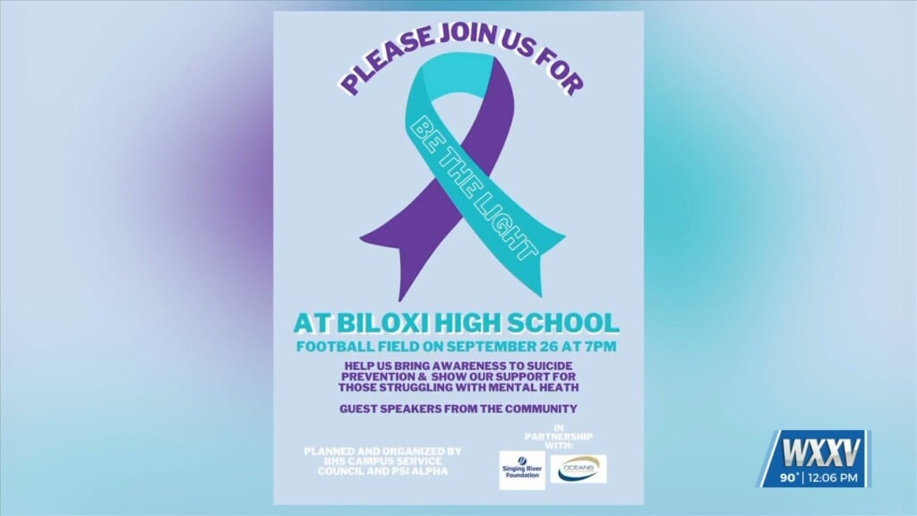 ‘be The Light’ Event For Mental Health Tonight In Biloxi