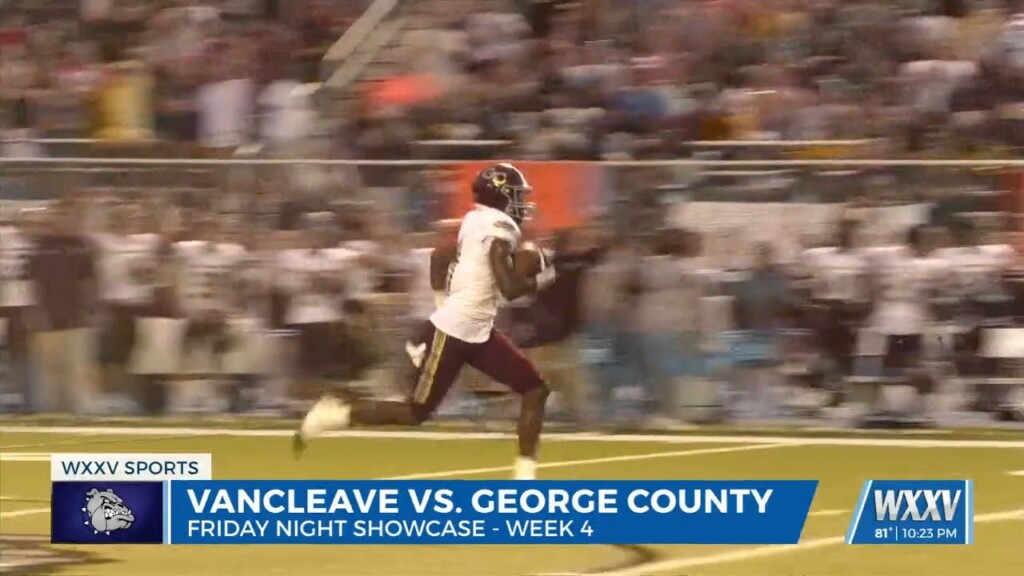 George County Strikes Early In 28 14 Win At Vancleave