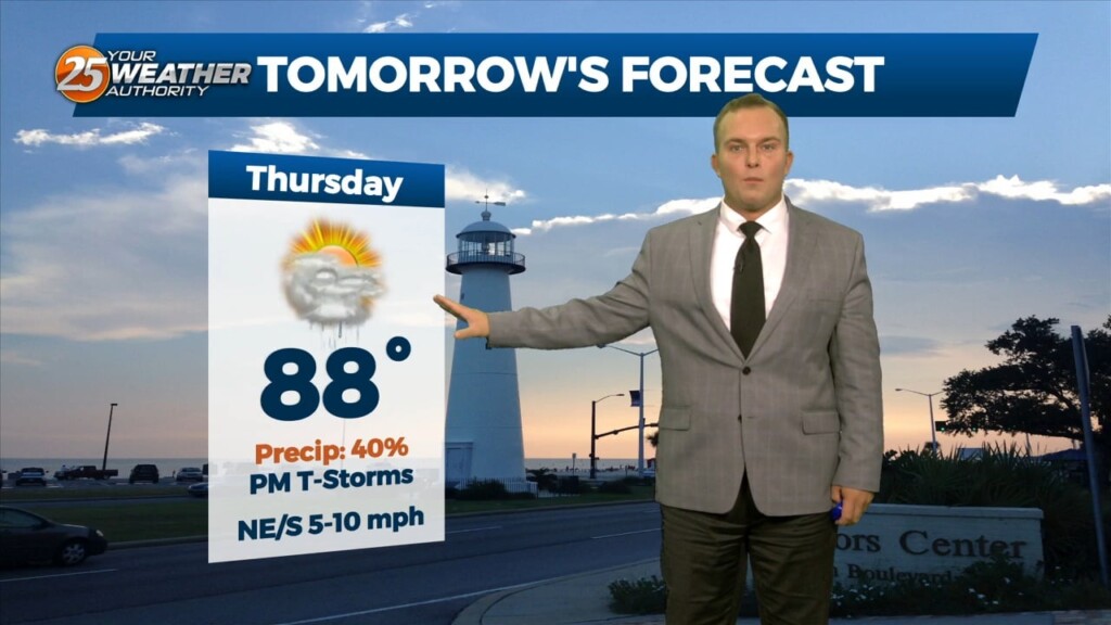 9/13 Jeff's "rain Ends" Wednesday Night Forecast