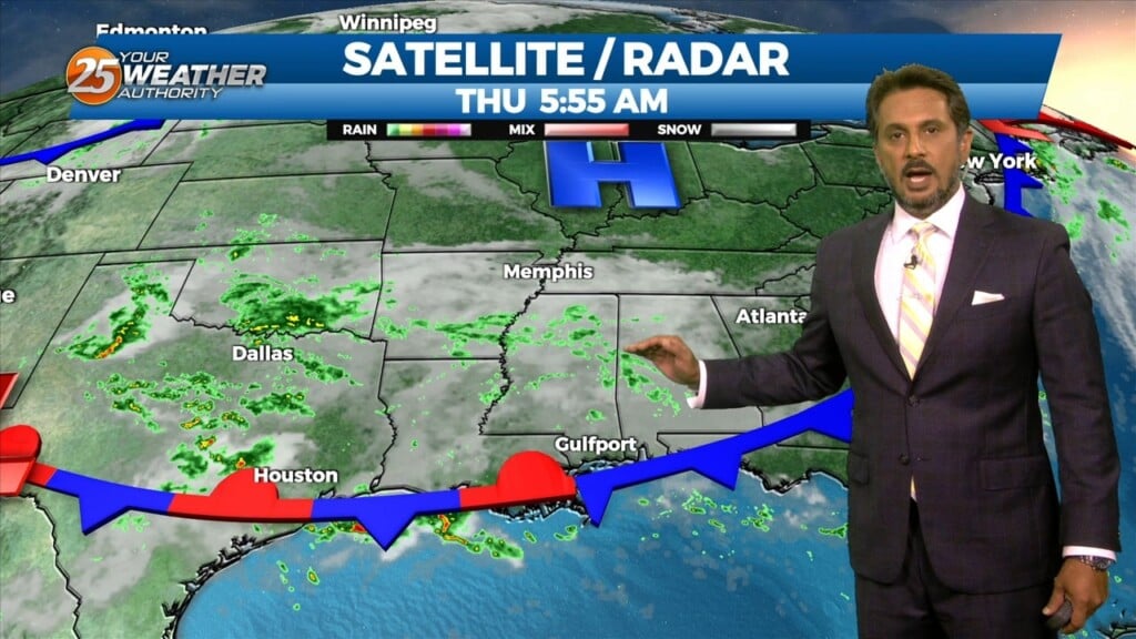 9/14 The Chief's "scattered Showers & T Storms" Thursday Morning Forecast