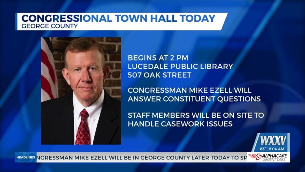 Congressional Town Hall At Lucedale Public Library