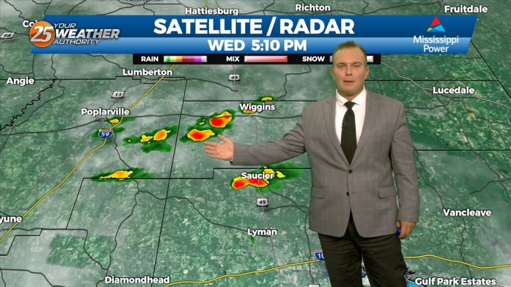 9/13 Jeff Vorick's "isolated Thunderstorms" Wednesday Evening Forecast