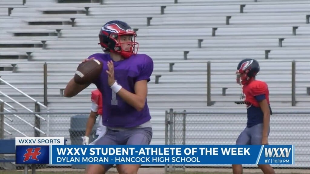 Wxxv Student Athlete Of The Week: Hancock Football's Dylan Moran