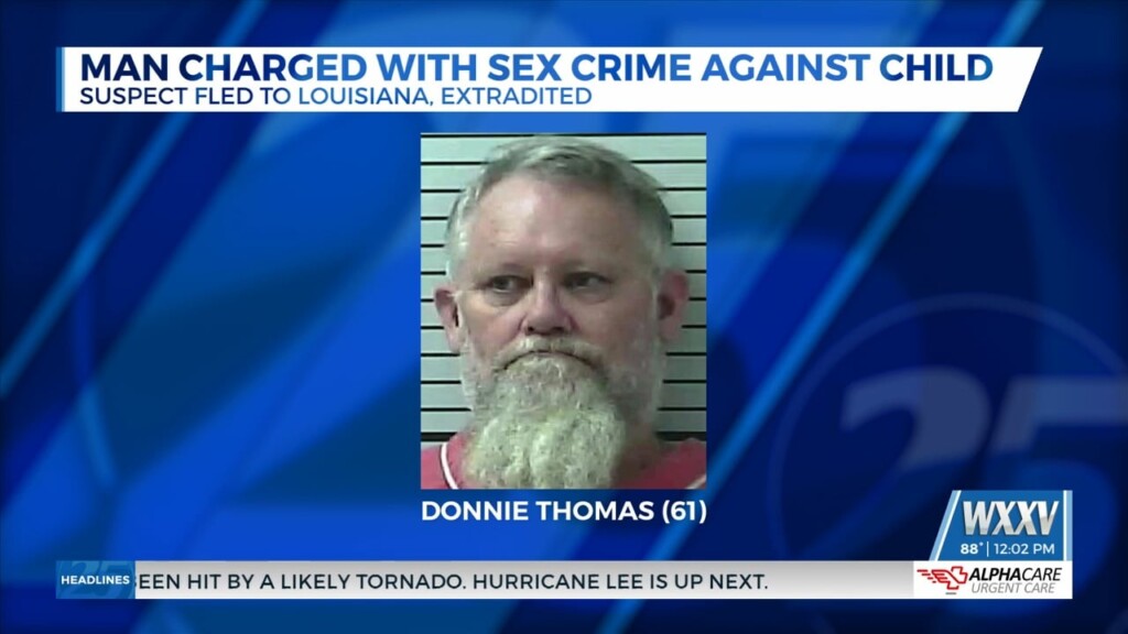 Man Charged With Sex Crime Against Child Extradited To Hancock County