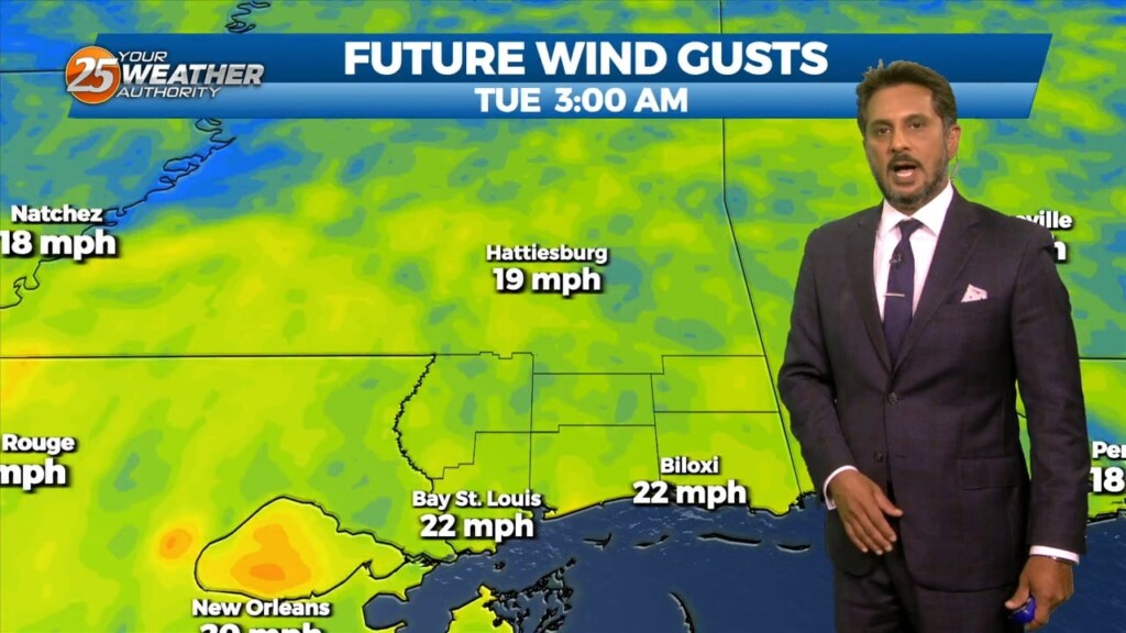 10/30 The Chief's "cloudy & Windy" Monday Afternoon Forecast