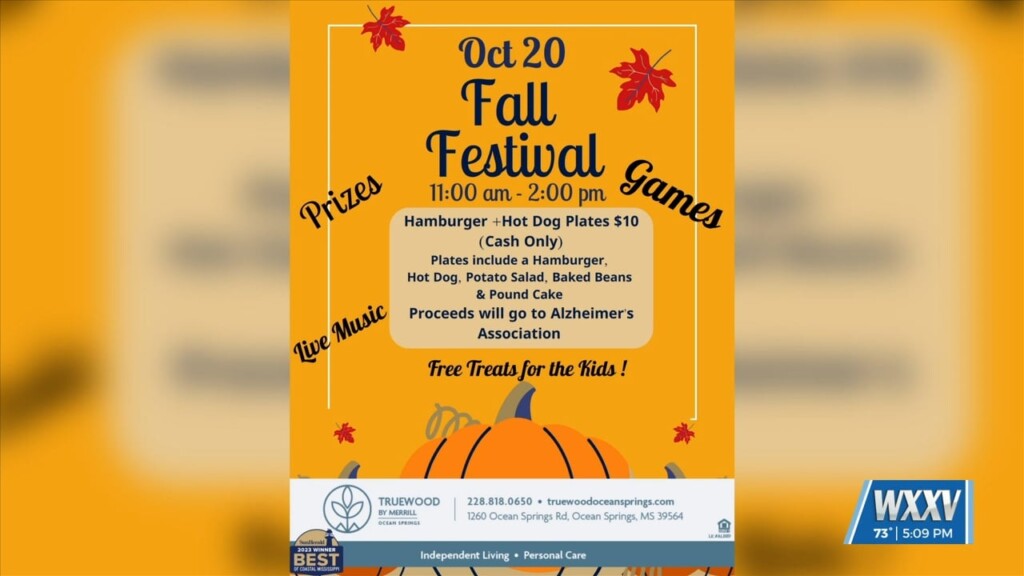City Of Ocean Springs Hosting Fall Festival
