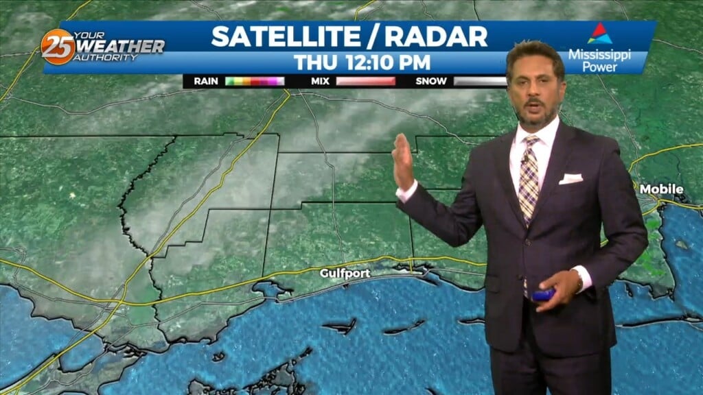 10/19 The Chief's "warmer & More Humid" Thursday Afternoon Forecast