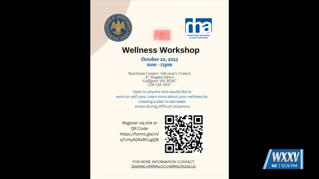 Wellness Workshop At Harrison County Advocacy Center