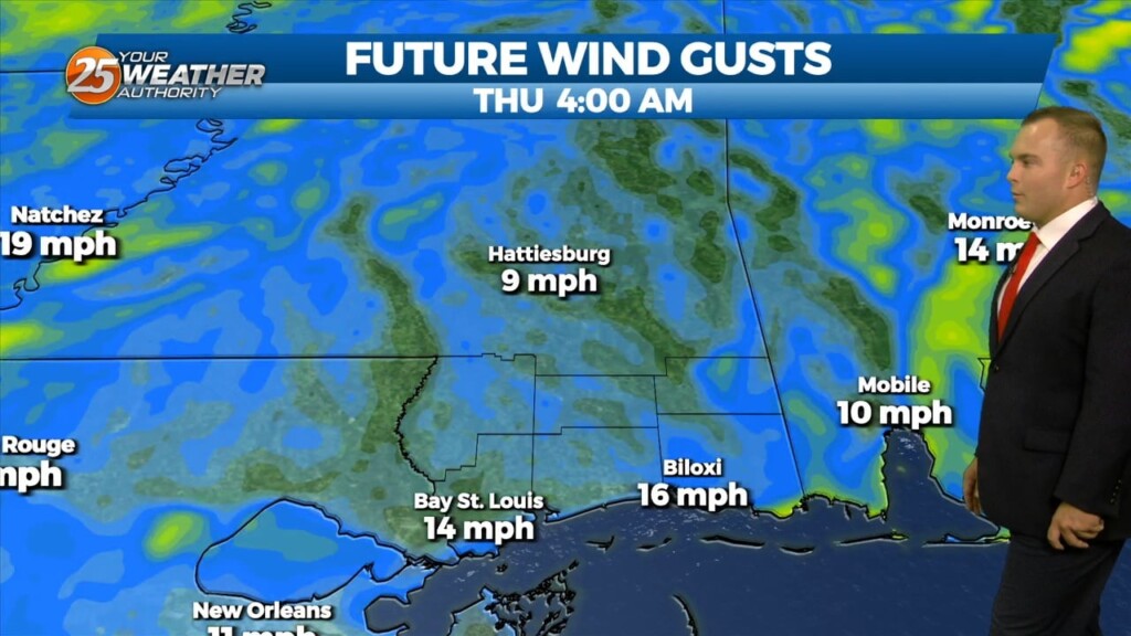 10/24 Jeff's "warm & Breezy Conditions" Tuesday Night Forecast