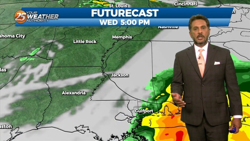 10/10 The Chief's "very Wet Conditions Ahead" Tuesday Morning Forecast