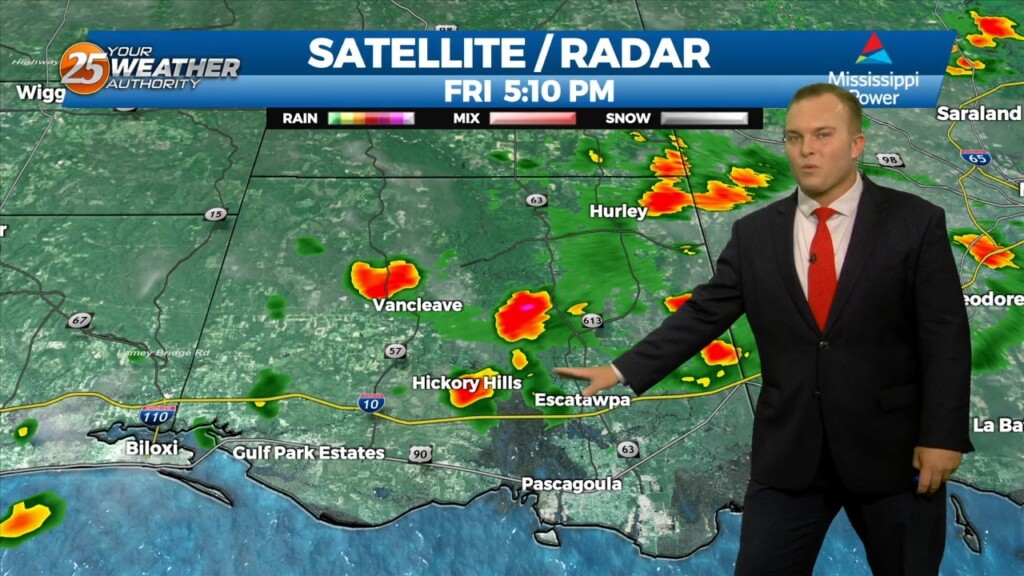 10/6 Jeff Vorick's "rain Exits" Friday Evening Forecast