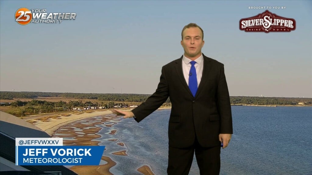10/17 Jeff Vorick's "pleasant & Cool" Tuesday Evening Forecast