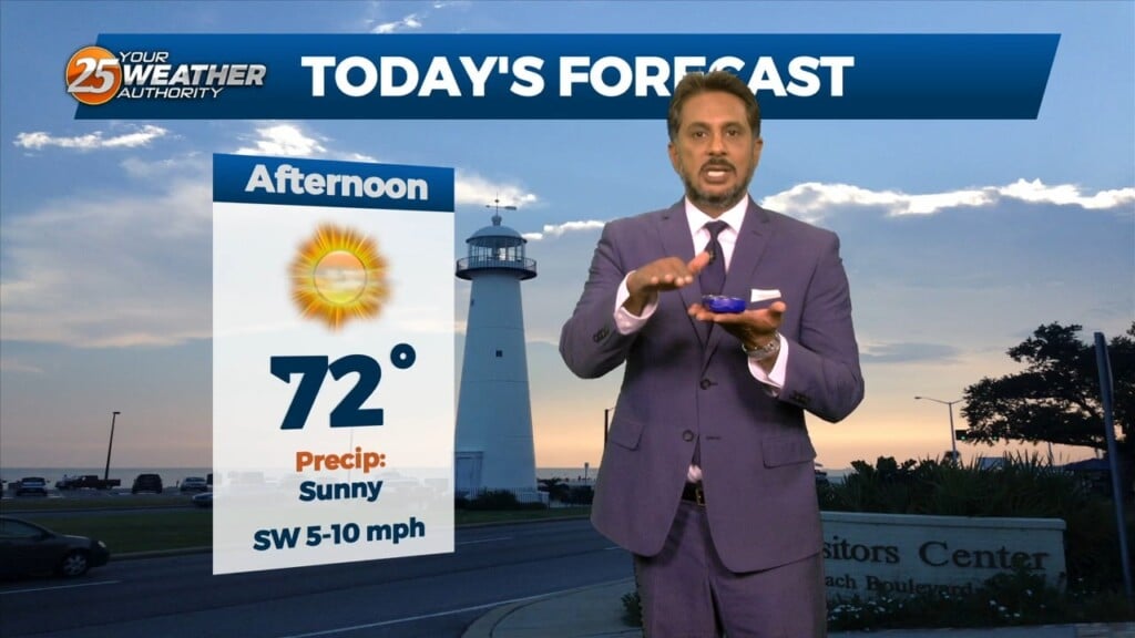 10/17 The Chief's "cool, But Warmer Temps Ahead" Tuesday Morning Forecast