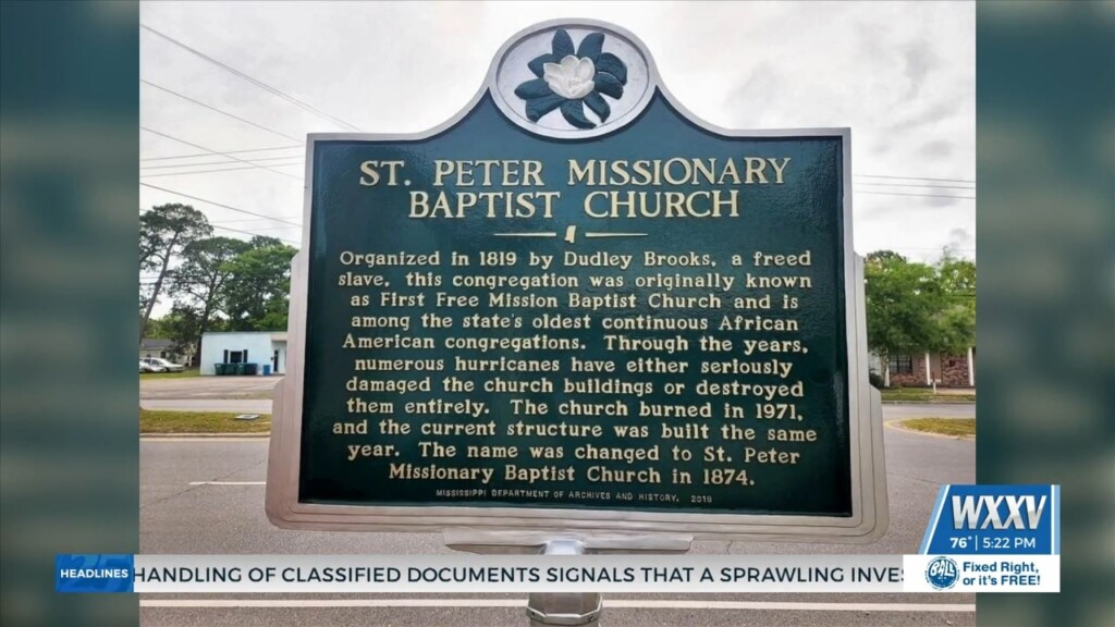 St. Peter Missionary Baptist Church Celebrating 204 Years Of Service