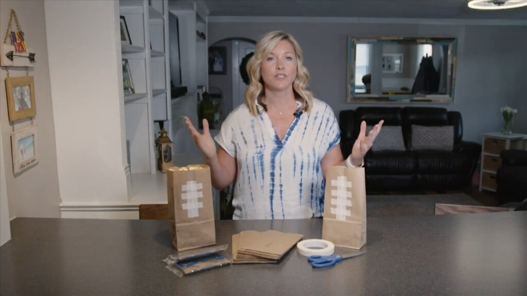 Mom To Mom Football Snack Bags