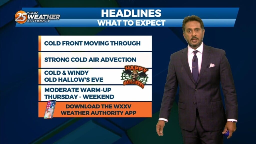 10/30 The Chief's "big Changes Ahead" Monday Morning Forecast