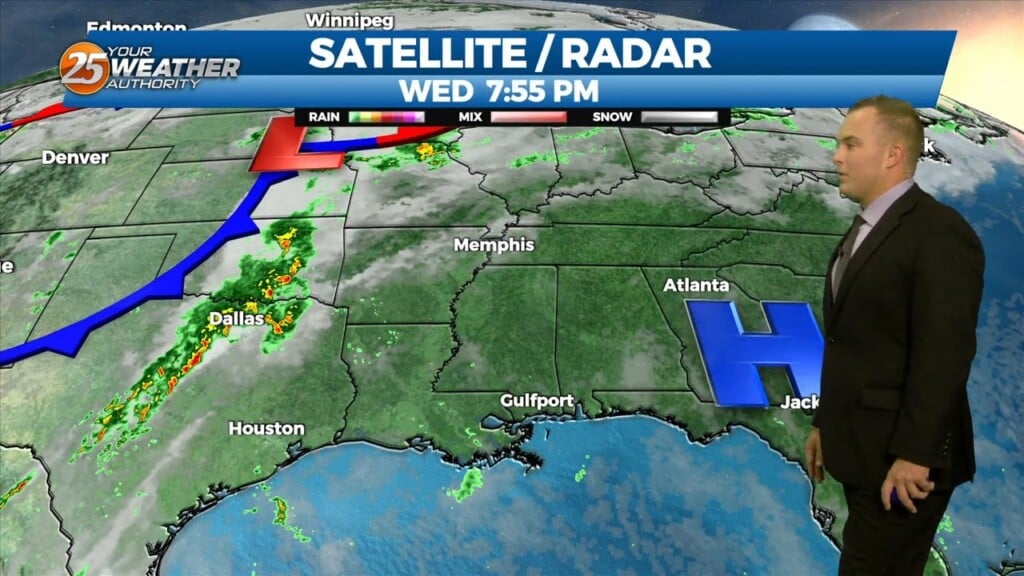 10/25 Jeff's "warm Conditions Continue" Wednesday Night Forecast