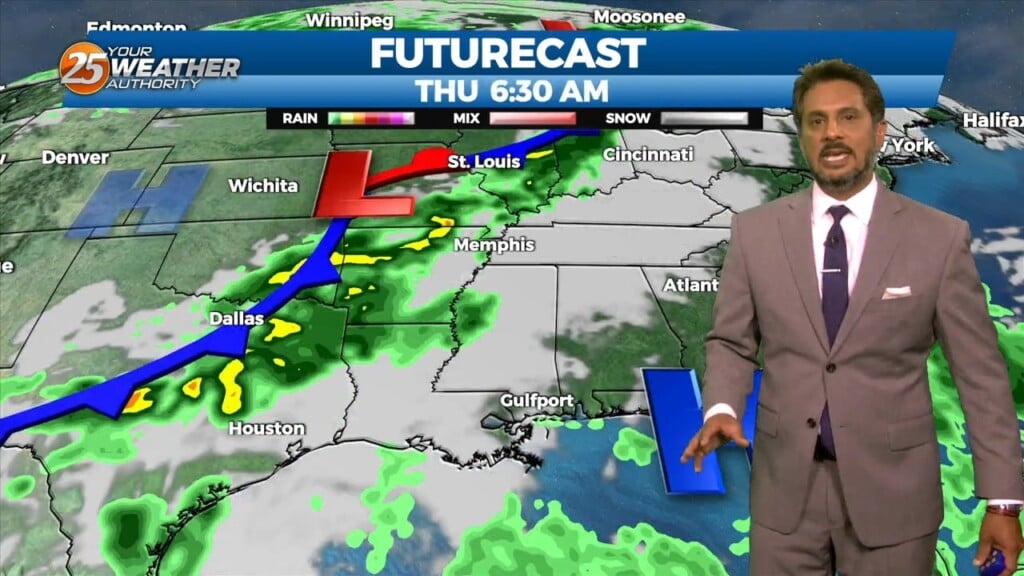 10/3 The Chief's "sunny, Warm & Breezy" Tuesday Morning Forecast