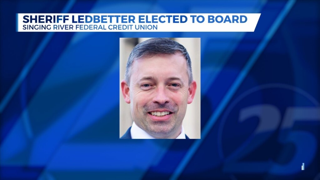 Sheriff Ledbetter Elected To Singing River Federal Credit Union Board