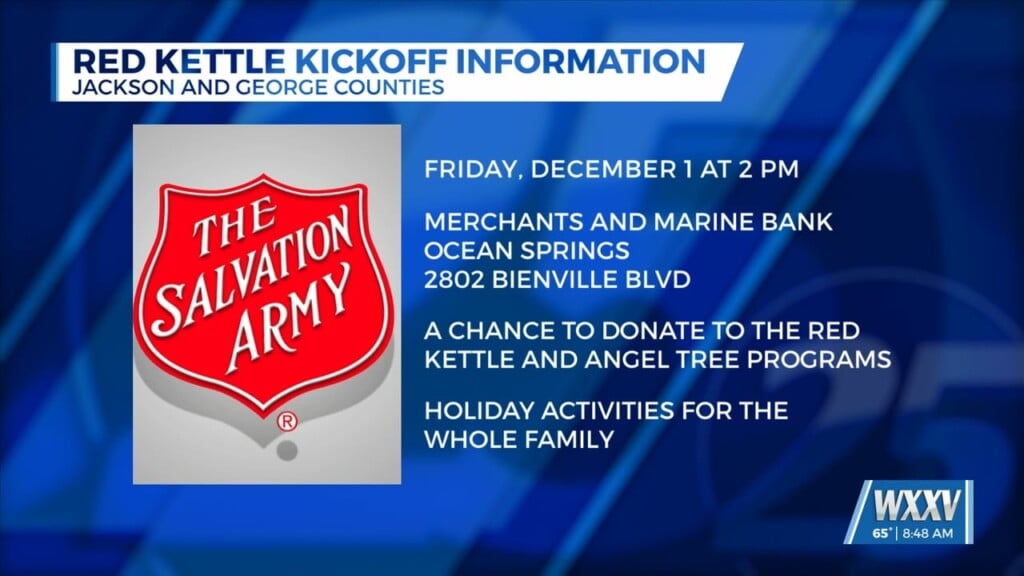 Salvation Army Red Kettle Kickoff Event