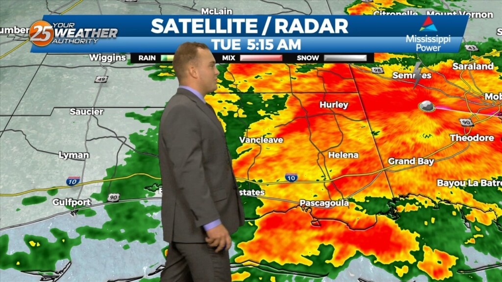 11/21 Jeff's "rain Exits" Tuesday Morning Forecast