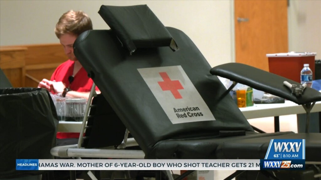 City Of D’iberville Holds ‘day Of Kindness’ Blood Drive