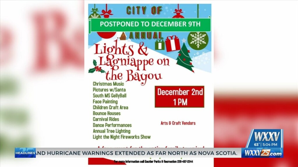 Lights And Lagniappe On The Bayou Postponed