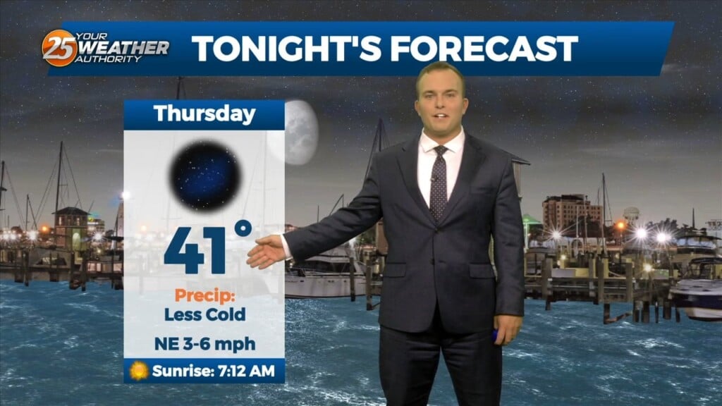 11/2 Jeff's "warmer Temperatures Arrive" Thursday Night Forecast