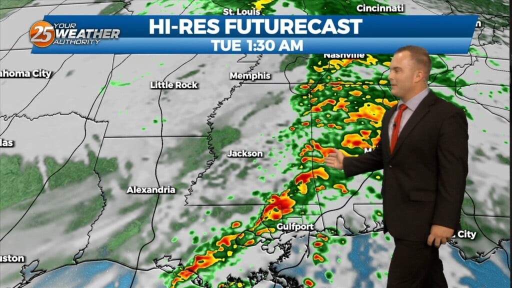 11/20 Jeff Vorick's "strong Thunderstorm Potential" Monday Morning Forecast