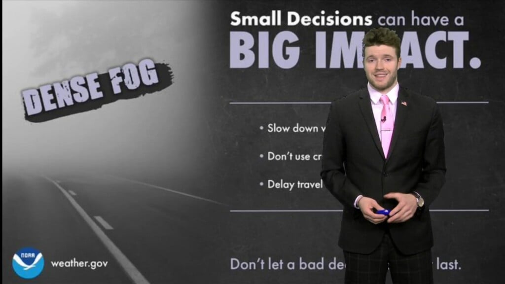 Meteorologist Trey Tonnessen: "fog Horn" 10pm Forecast
