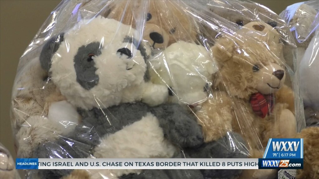 165 Teddy Bears Donated To Harrison County Law Enforcement Agencies