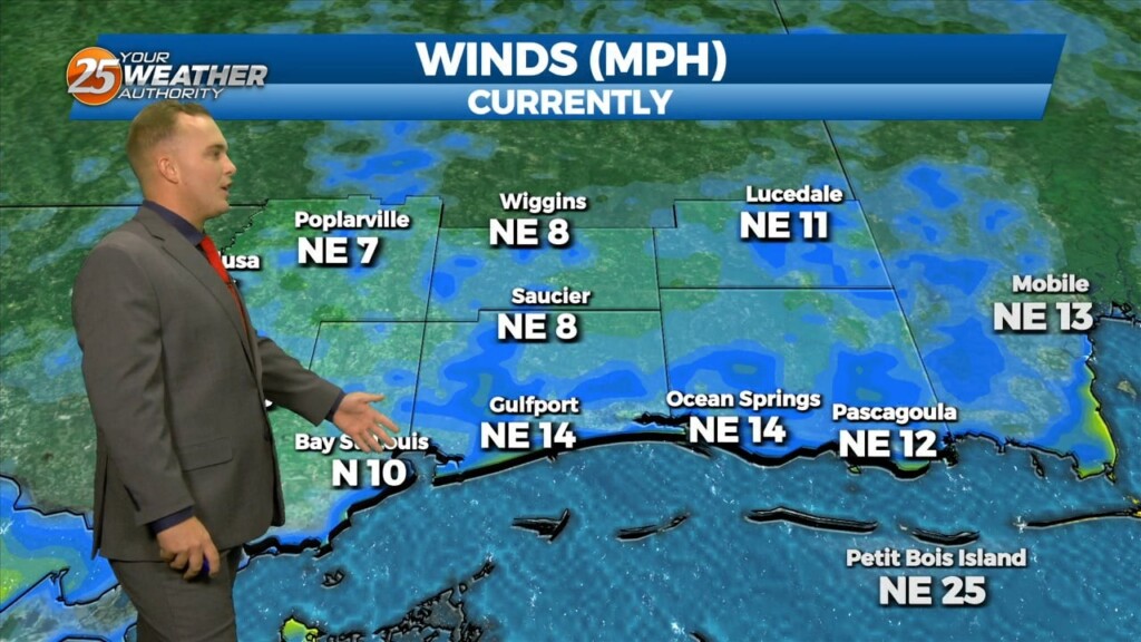 11/15 Jeff Vorick's "windy & Cool" Wednesday Evening Forecast