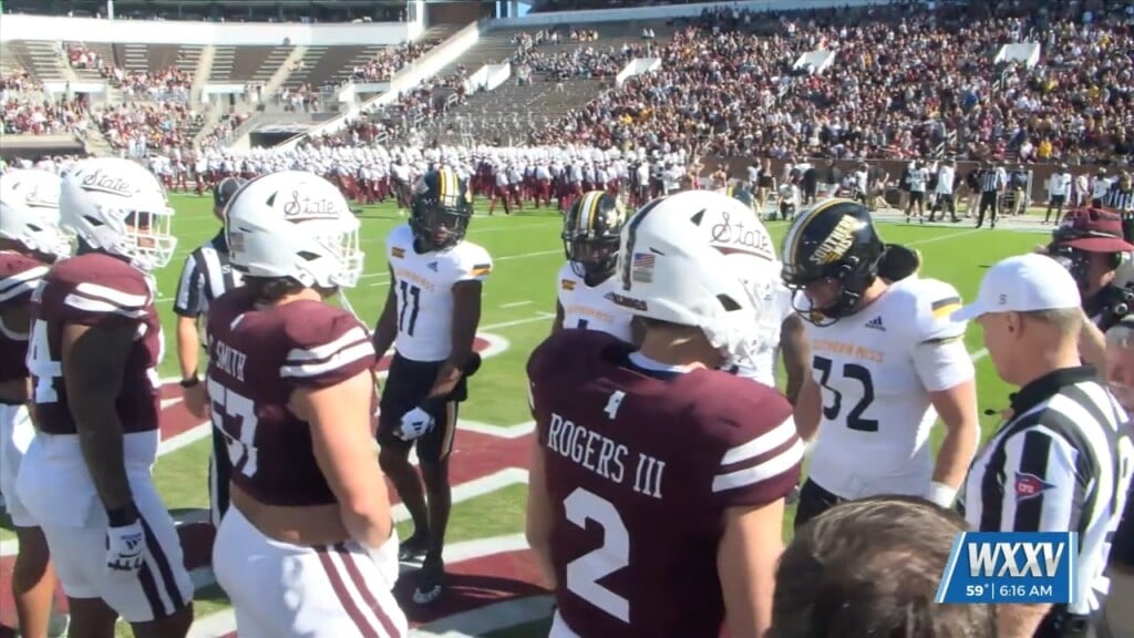 Mississippi State Wins The Highly Anticipated In State Battle Over Southern Miss With A Final Score Of 41 21.