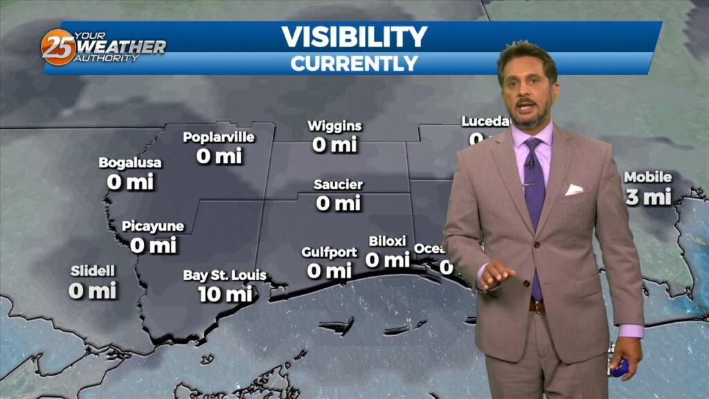 11/8 The Chief's "dense Morning Fog" Wednesday Morning Forecast