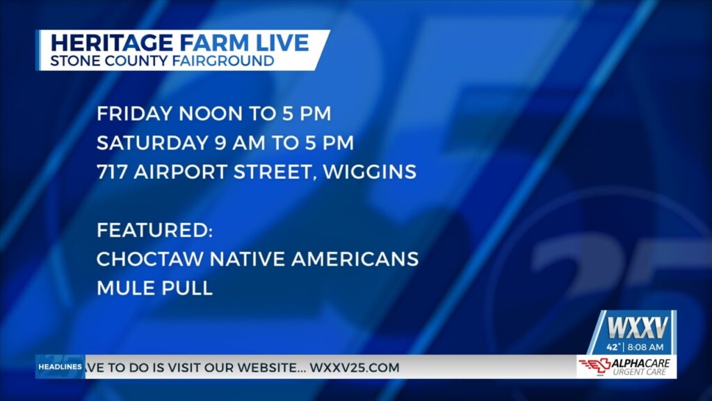 Heritage Farm Live Coming To Stone County Fairground