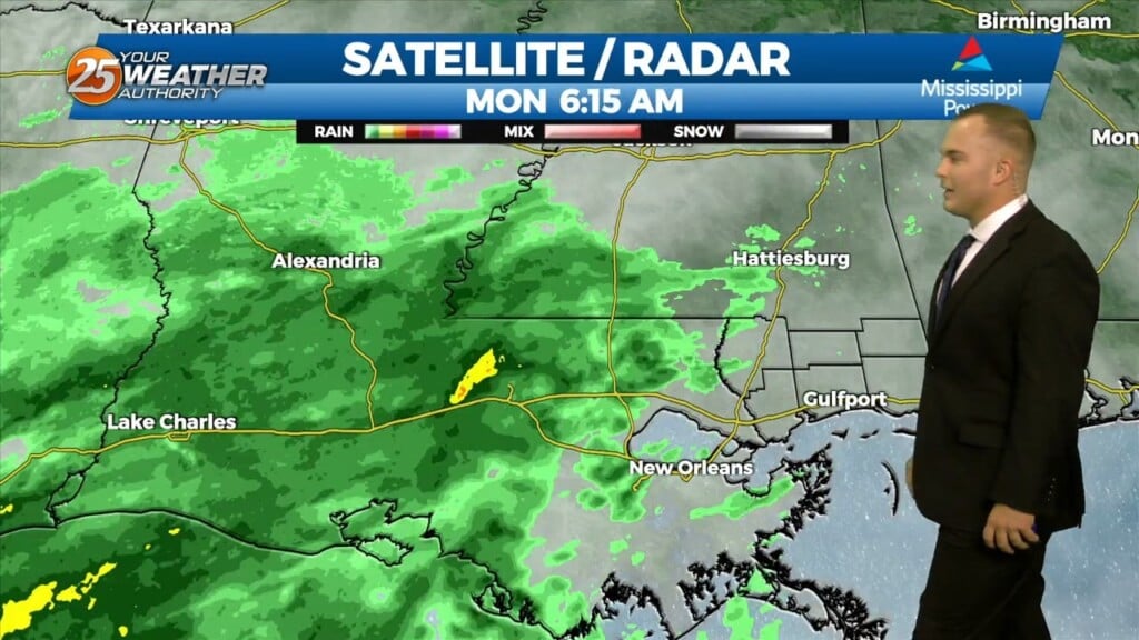 11/13 Jeff Vorick's "rain Moves Back In" Monday Morning Forecast