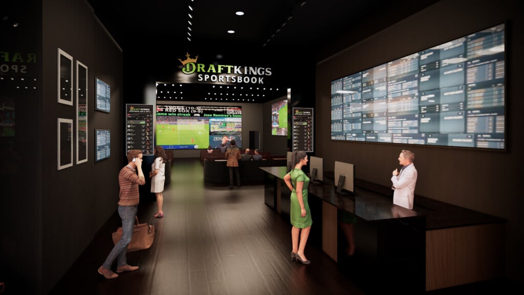 Draft Kings Sportsbook Rendering