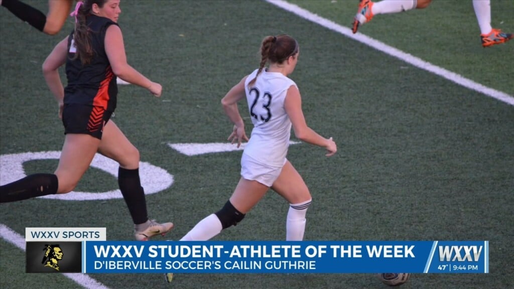 Wxxv Student Athlete Of The Week: D'iberville's Cailin Guthrie