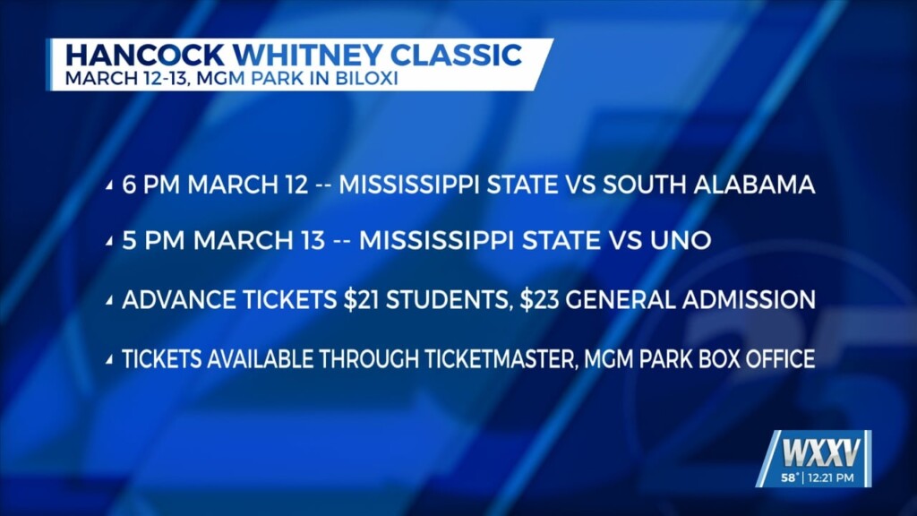 2024 Hancock Whitney Classic Coming To Mgm Park