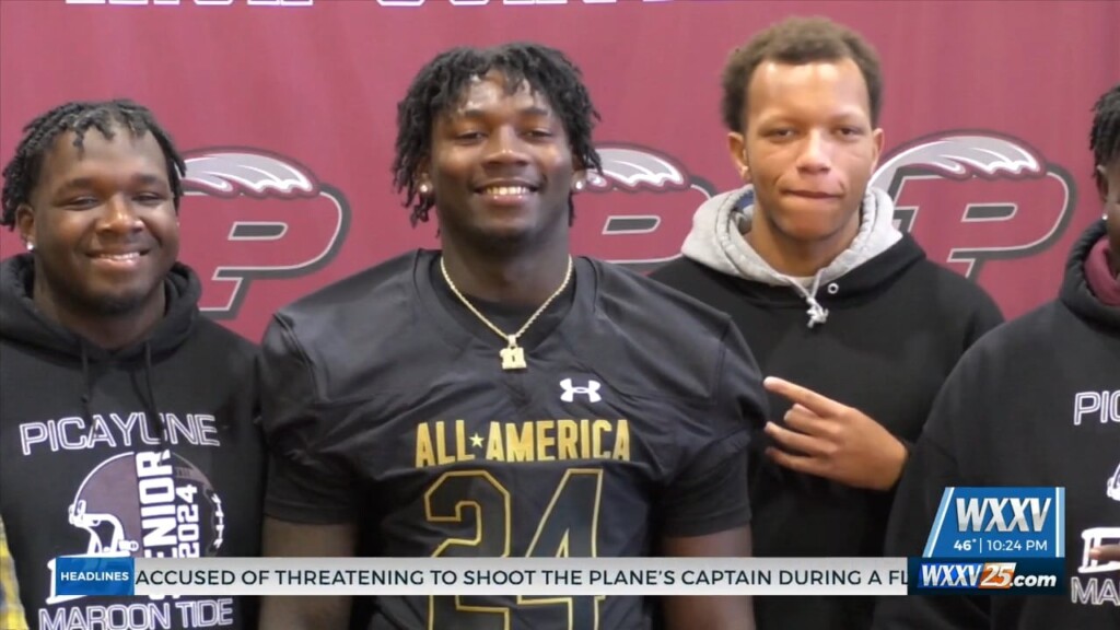 Picayune's Jamonta Waller Receives The Maroon Tide's First Ever Under Armour All American Jersey