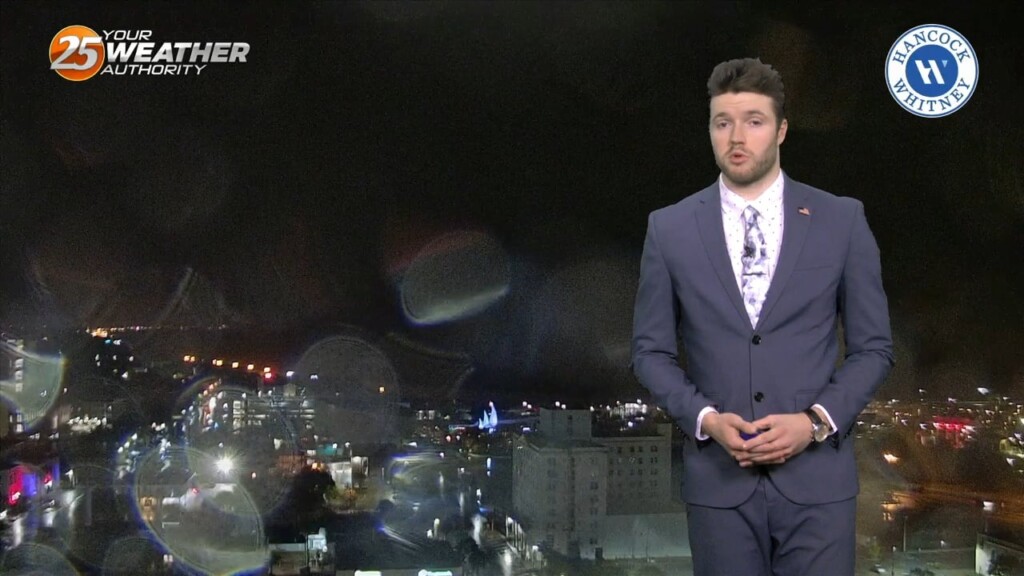 Meteorologist Trey Tonnessen: "rainy Nights" 9pm Forecast