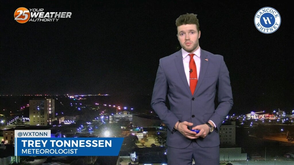 Meteorologist Trey Tonnessen: "big Fog" 10:00 Pm Forecast