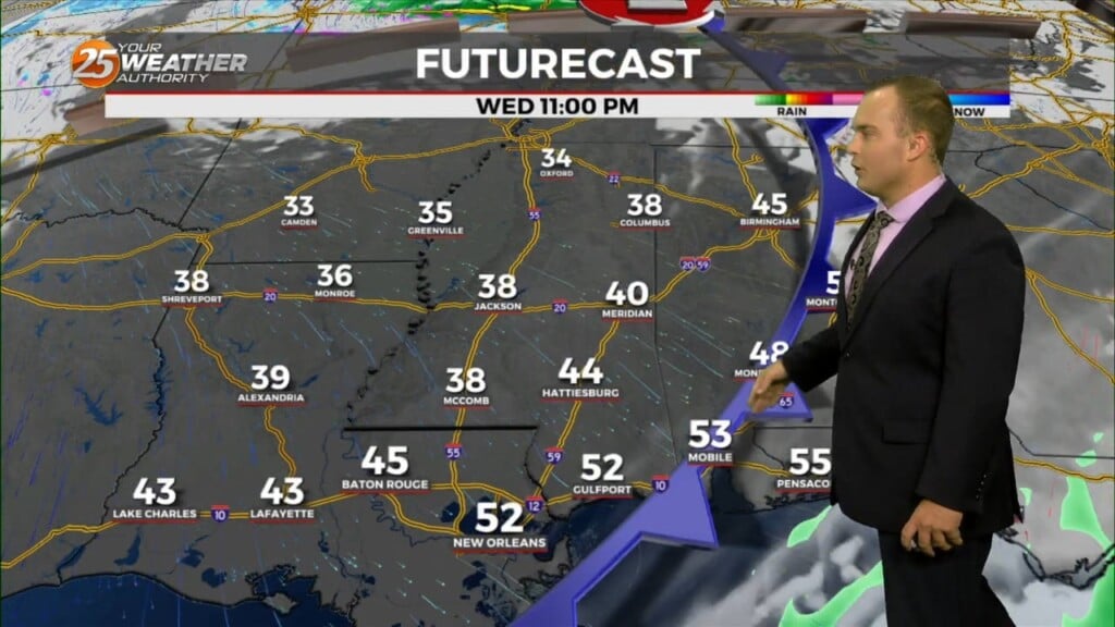 12/27 Jeff Vorick's "cold Front Arriving" Wednesday Morning Forecast