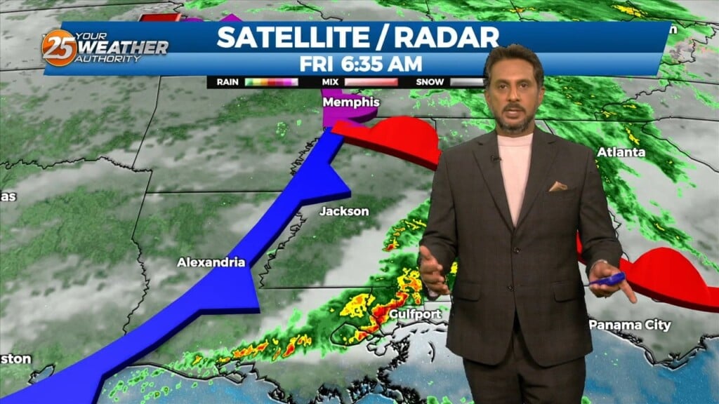 12/1 The Chief's "wet & Gray" Friday Morning Forecast