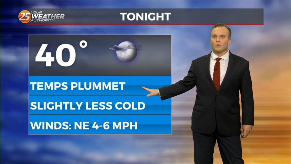 12/20 Jeff Vorick's "clearing" Wednesday Evening Forecast