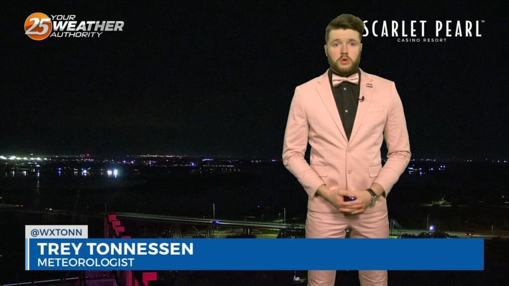 Meteorologist Trey Tonnessen: "mauve Monday" 9pm Forecast
