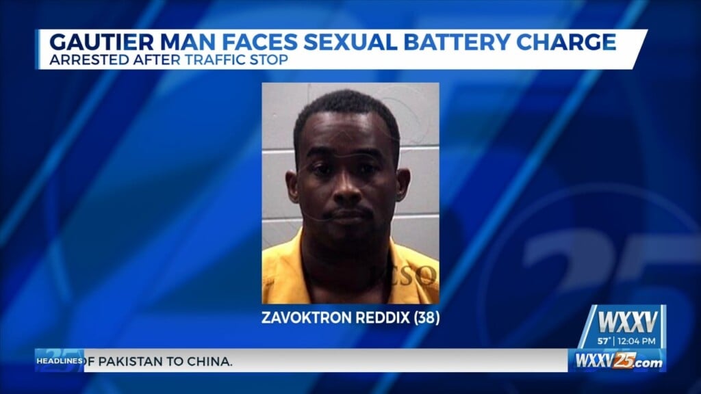 Gautier Man Faces Sexual Battery Charge