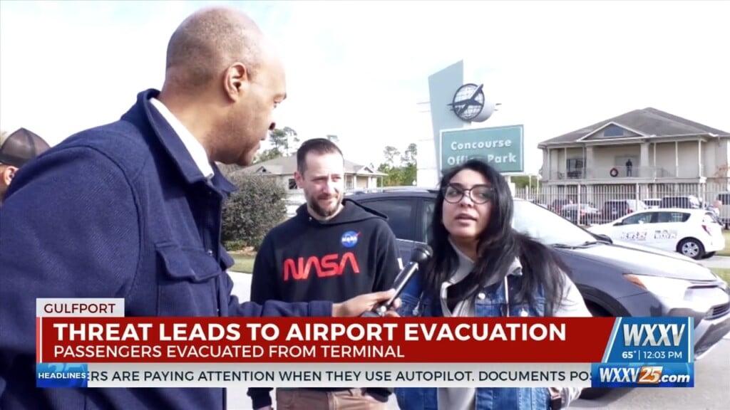 Evacuation Ordered At Gulfport Biloxi International Airport
