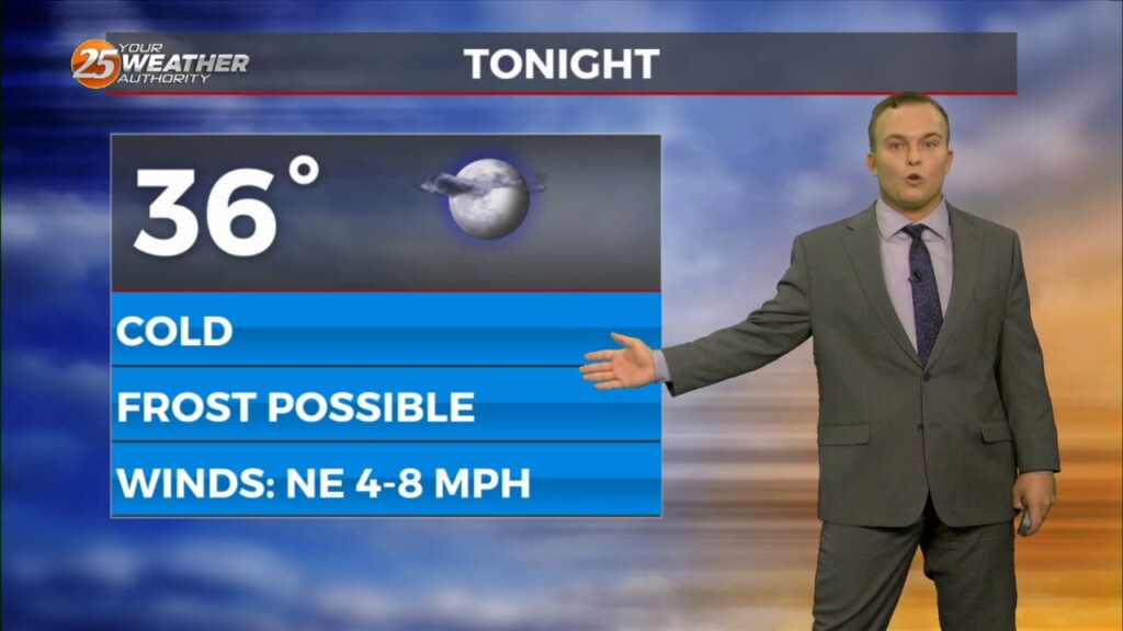12/11 Jeff's "clear & Cold" Monday Evening Forecast