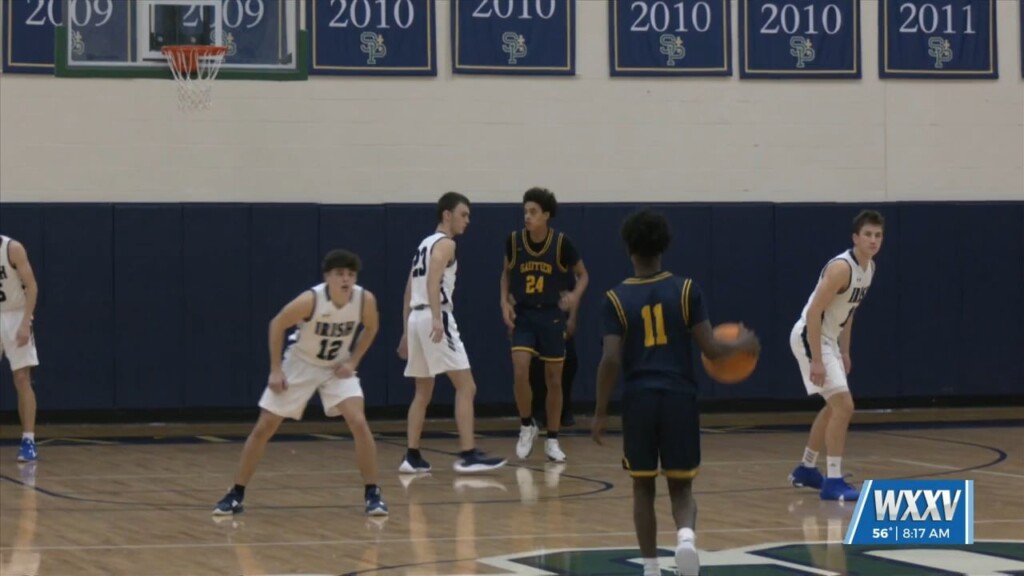 High School Basketball: Gautier Gators Vs. St. Patrick Fighting Irish